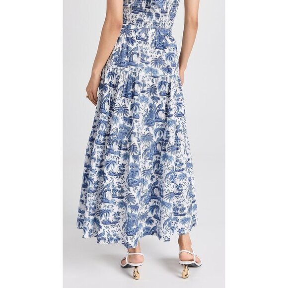 💕STAUD💕 Sea Skirt ~ Yellow Toile 4 NWOT - Picture 12 of 13